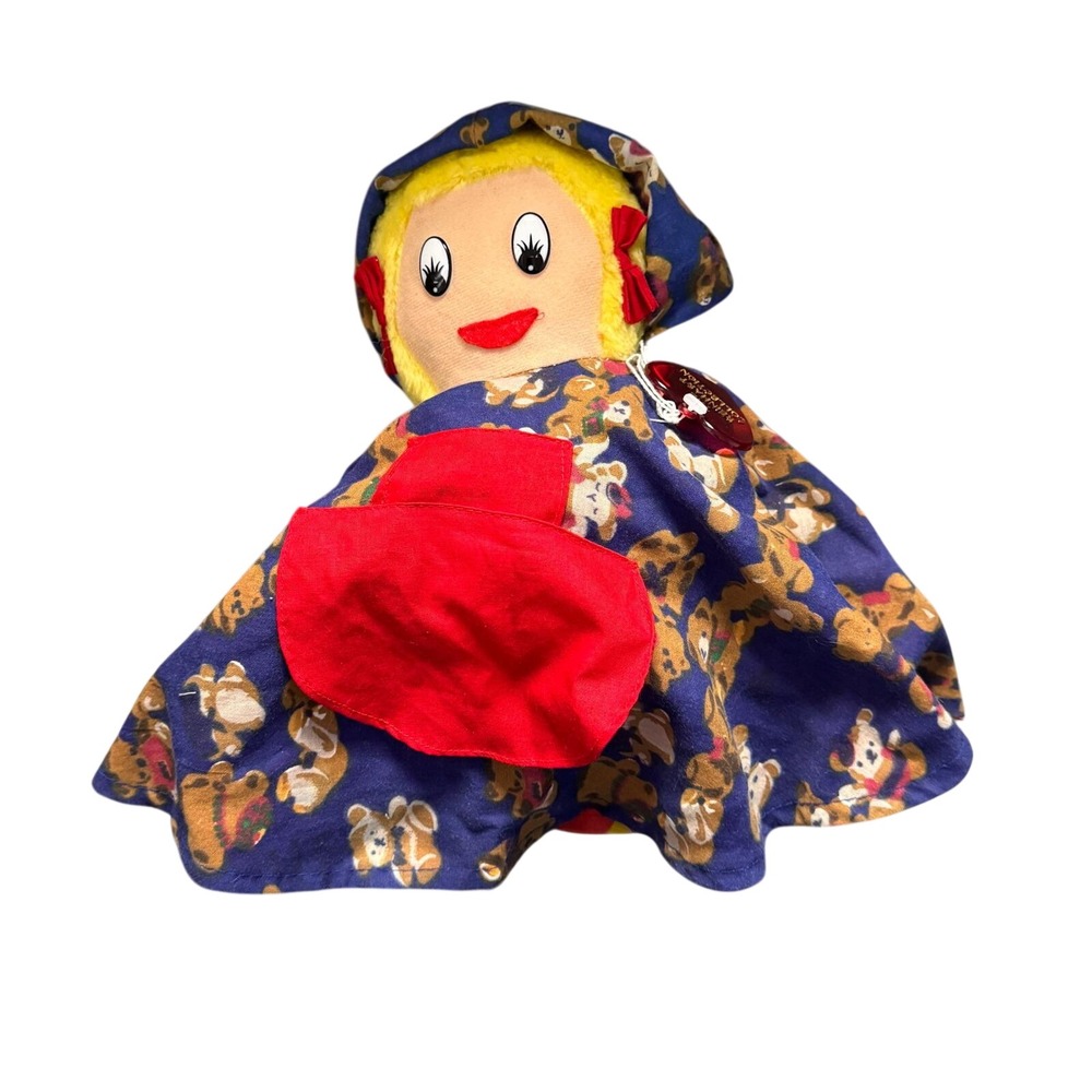Reinhart Collection Vintage 80's Topsy Turvy Reversible‎ Doll Goldilocks 3 bears